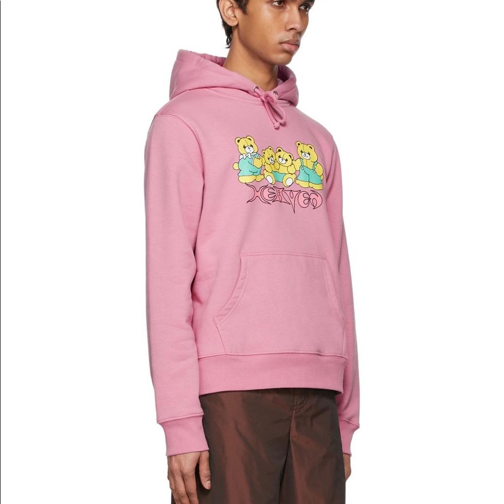 Marc Jacobs Heaven Mutant Bears Pink Hoodie